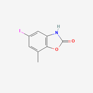 5-Iodo-7-methyl-1,3-benzoxazol-2(3H)-one