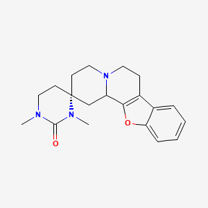 molecular formula C20H25N3O2 B1259433 L-657743 Free 