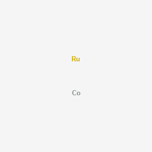 molecular formula CoRu B12594373 Cobalt--ruthenium (1/1) CAS No. 581102-59-2