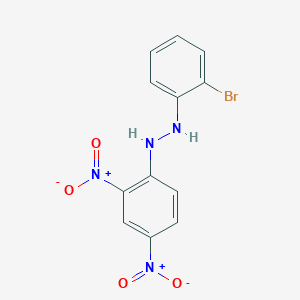 1-(2-Bromophenyl)-2-(2,4-dinitrophenyl)hydrazine