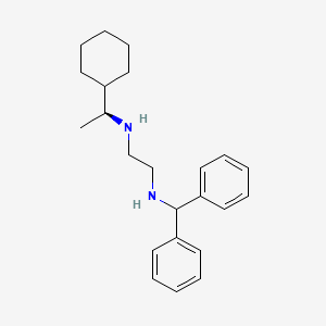 N'-benzhydryl-N-[(1S)-1-cyclohexylethyl]ethane-1,2-diamine