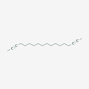 molecular formula C18H30 B12594424 2,16-Octadecadiyne CAS No. 651326-32-8