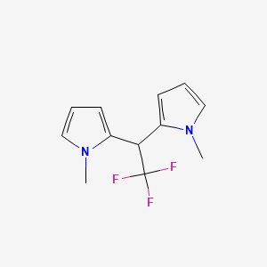 2,2'-(2,2,2-Trifluoroethane-1,1-diyl)bis(1-methyl-1H-pyrrole)