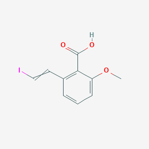 2-(2-Iodoethenyl)-6-methoxybenzoic acid