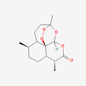 molecular formula C15H22O5 B1259450 Coartem, 63968-64-9 