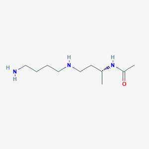 Acetamide, N-[(1R)-3-[(4-aminobutyl)amino]-1-methylpropyl]-