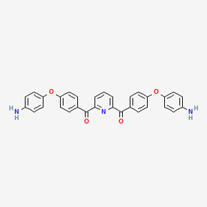 (Pyridine-2,6-diyl)bis{[4-(4-aminophenoxy)phenyl]methanone}