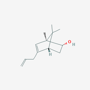 Bicyclo[2.2.1]hept-5-en-2-ol, 1,7,7-trimethyl-5-(2-propenyl)-, (1S,2R,4R)-(9CI)