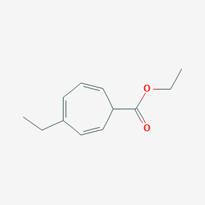 Ethyl 4-ethylcyclohepta-2,4,6-triene-1-carboxylate