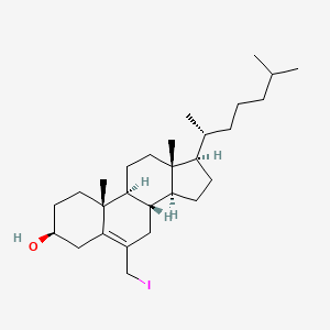 molecular formula C28H47IO B1259456 6-Iodomethylcholesterol CAS No. 86522-55-6