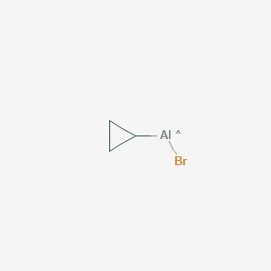 molecular formula C3H5AlBr B12594561 CID 71405352 