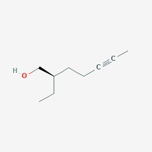 (2R)-2-ethylhept-5-yn-1-ol