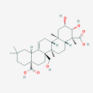molecular formula C30H46O7 B1259462 Presenegenin 