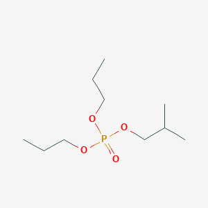 molecular formula C10H23O4P B12594648 2-Methylpropyl dipropyl phosphate CAS No. 646450-34-2