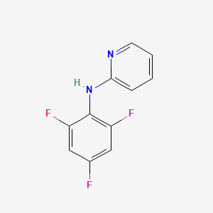 2-Pyridinamine, N-(2,4,6-trifluorophenyl)-