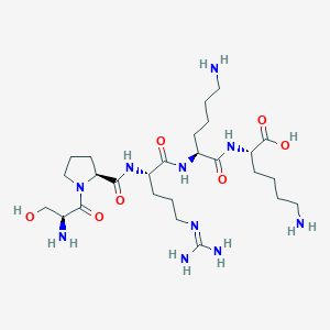 L-Lysine, L-seryl-L-prolyl-L-arginyl-L-lysyl-