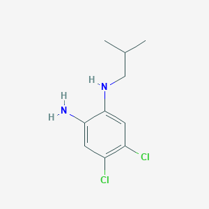 4,5-Dichloro-N~1~-(2-methylpropyl)benzene-1,2-diamine