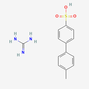 Guanidine;4-(4-methylphenyl)benzenesulfonic acid