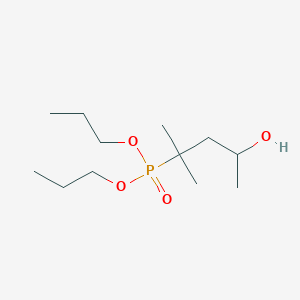 Dipropyl (4-hydroxy-2-methylpentan-2-yl)phosphonate