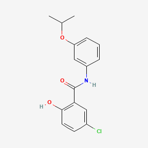 5-chloro-2-hydroxy-N-(3-isopropoxyphenyl)benzamide