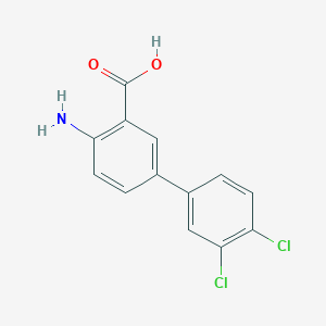 4-Amino-3',4'-dichloro[1,1'-biphenyl]-3-carboxylic acid