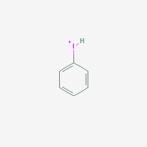 molecular formula C6H6I+ B1259483 Phenyliodonium 