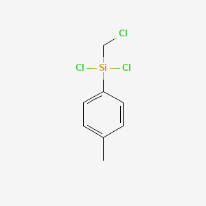 Dichloro(chloromethyl)(4-methylphenyl)silane