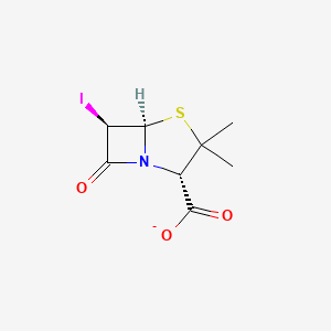 molecular formula C8H9INO3S- B1259486 6-beta-Iodopenicillanic acid 