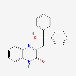 3-(2,2-Diphenyl-2-hydroxyethyl)quinoxaline-2(1H)-one