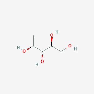 molecular formula C5H12O4 B1259487 5-Deoxy-D-ribitol 