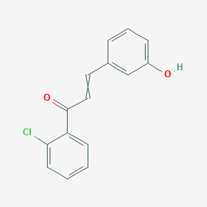 1-(2-Chlorophenyl)-3-(3-hydroxyphenyl)prop-2-en-1-one