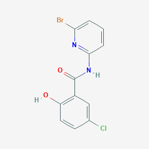 N-(6-Bromopyridin-2-yl)-5-chloro-2-hydroxybenzamide