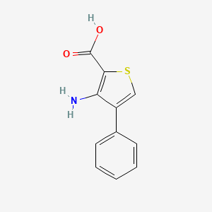 3-Amino-4-phenylthiophene-2-carboxylic acid