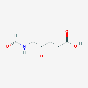 5-Formamido-4-oxopentanoic acid