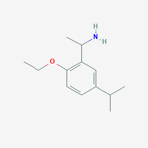 1-(2-Ethoxy-5-propan-2-ylphenyl)ethanamine