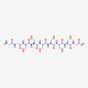 Glycylglycyl-L-seryl-L-seryl-L-seryl-L-seryl-L-seryl-L-serylglycine