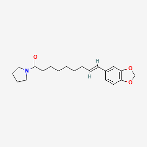 1-[(8E)-9-(3,4-methylenedioxyphenyl)-8-nonenoyl]pyrrolidine