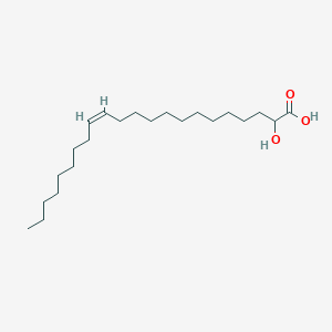 molecular formula C22H42O3 B1259513 2-Hydroxyerucic acid 