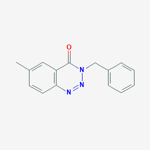 3-Benzyl-6-methyl-1,2,3-benzotriazin-4(3H)-one