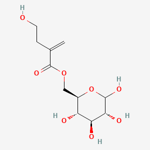 molecular formula C11H18O8 B1259519 6-郁金香苷A 