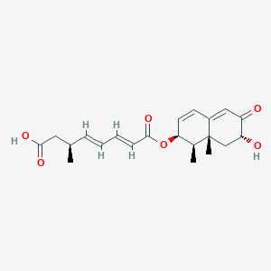 molecular formula C21H26O6 B1259530 Dendryphiellin A1 