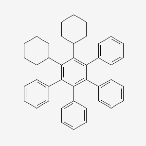 1,2-Dicyclohexyl-3,4,5,6-tetraphenylbenzene