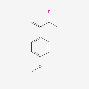 1-(3-Fluorobut-1-en-2-yl)-4-methoxybenzene