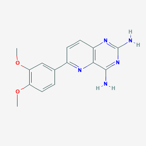 6-(3,4-Dimethoxyphenyl)pyrido[3,2-d]pyrimidine-2,4-diamine