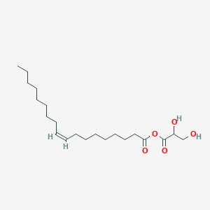 molecular formula C21H38O5 B1259535 Glycerylmonooleate 