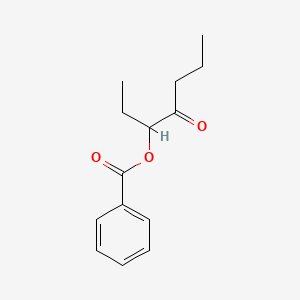 3-(Benzoyloxy)-4-heptanone