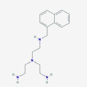 N~1~,N~1~-Bis(2-aminoethyl)-N~2~-[(naphthalen-1-yl)methyl]ethane-1,2-diamine