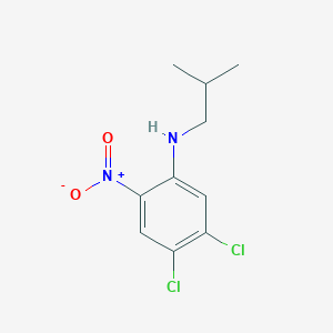 4,5-Dichloro-N-(2-methylpropyl)-2-nitroaniline