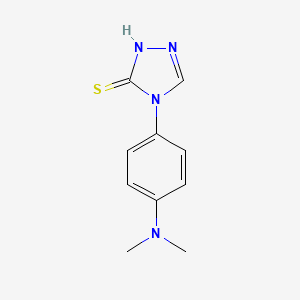 4-[4-(Dimethylamino)phenyl]-2,4-dihydro-3H-1,2,4-triazole-3-thione