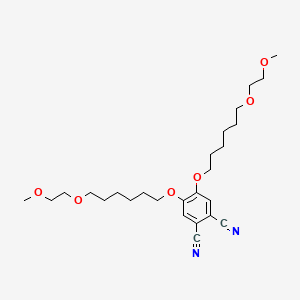 4,5-Bis{[6-(2-methoxyethoxy)hexyl]oxy}benzene-1,2-dicarbonitrile